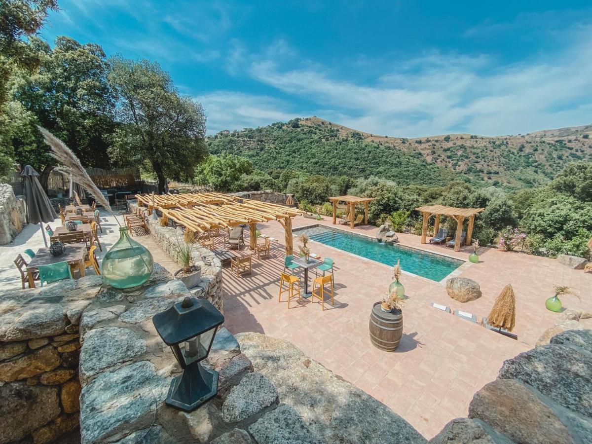 Residence De Luxe 4 Etoiles A Pietralba, 4 Logements Piscine Chauffee Balagne Exteriör bild