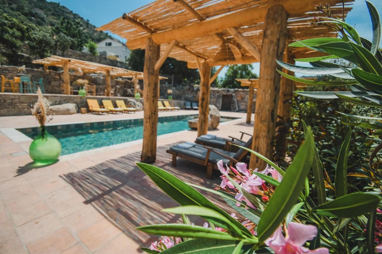 Residence De Luxe 4 Etoiles A Pietralba, 4 Logements Piscine Chauffee Balagne Exteriör bild