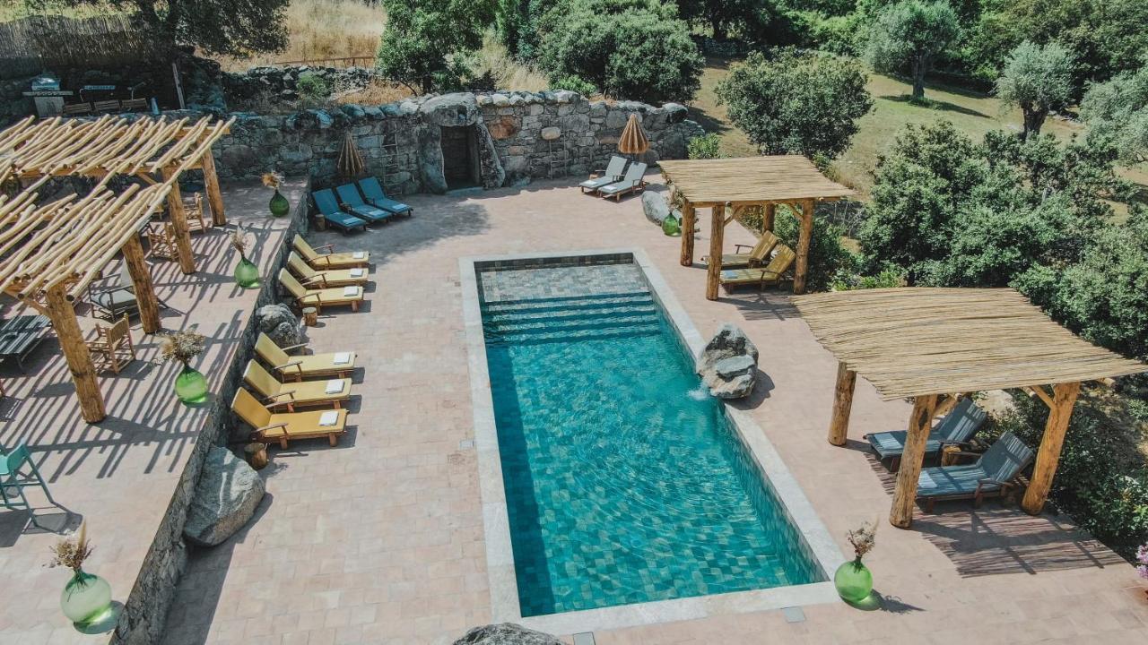 Residence De Luxe 4 Etoiles A Pietralba, 4 Logements Piscine Chauffee Balagne Exteriör bild