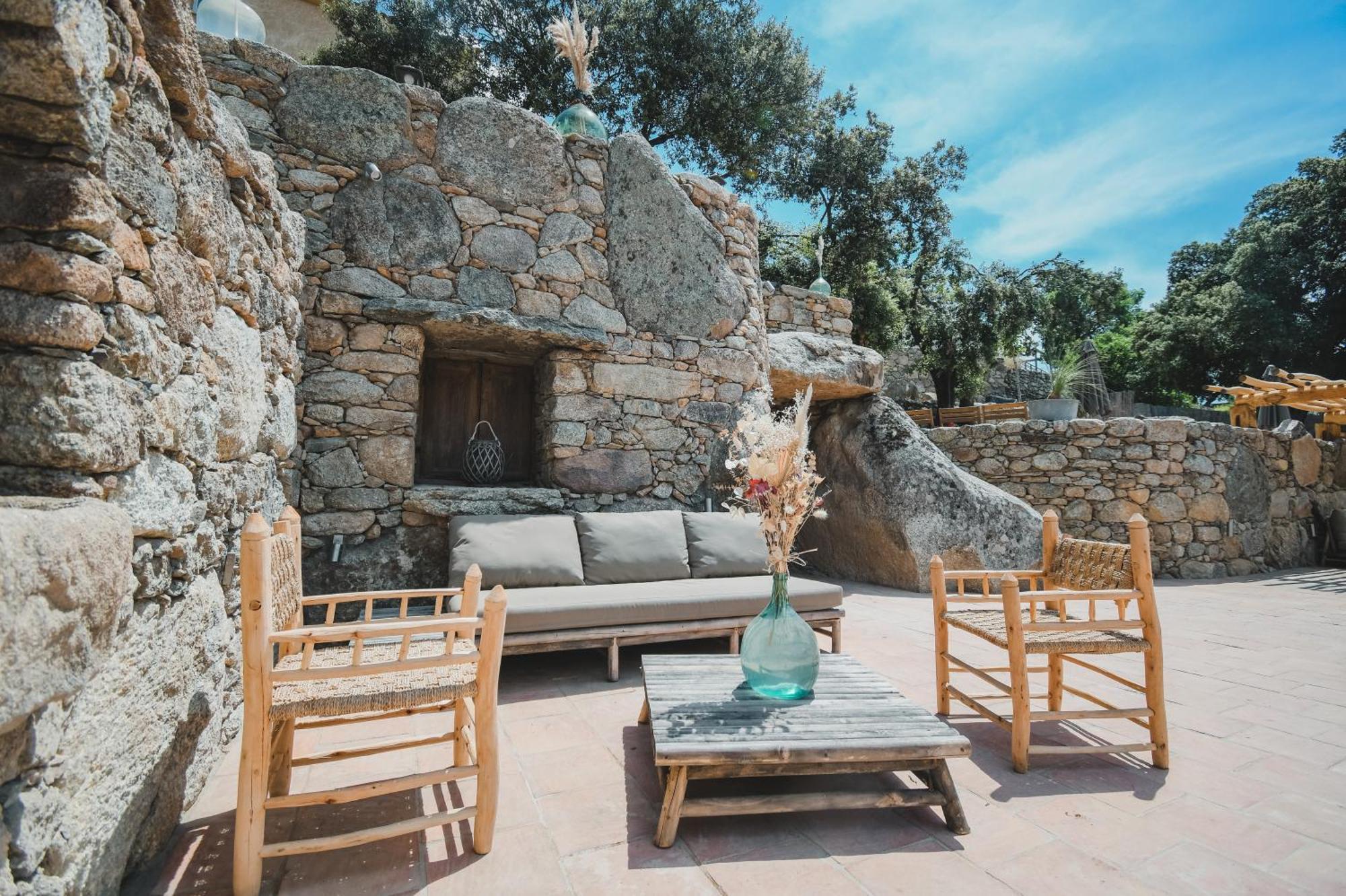 Residence De Luxe 4 Etoiles A Pietralba, 4 Logements Piscine Chauffee Balagne Exteriör bild