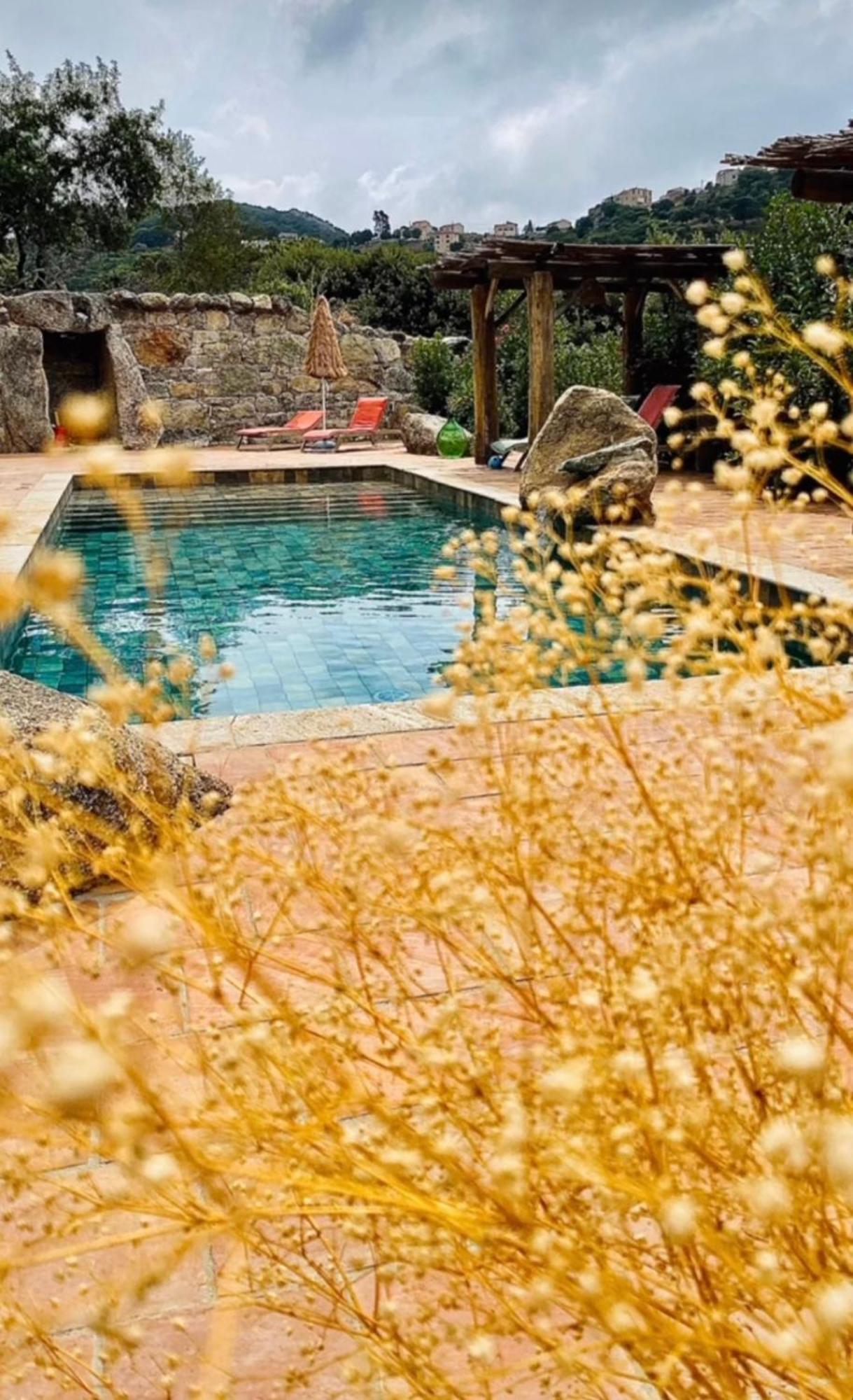 Residence De Luxe 4 Etoiles A Pietralba, 4 Logements Piscine Chauffee Balagne Exteriör bild