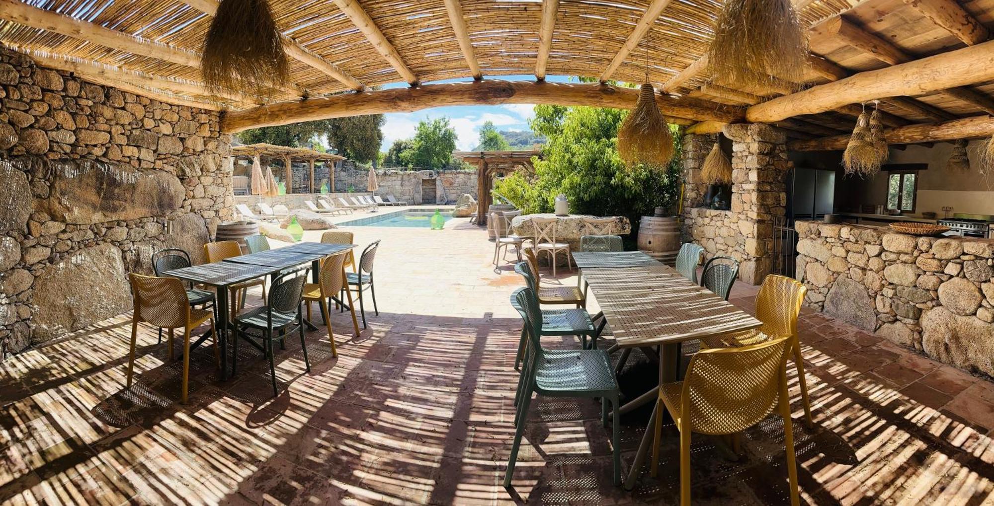 Residence De Luxe 4 Etoiles A Pietralba, 4 Logements Piscine Chauffee Balagne Exteriör bild